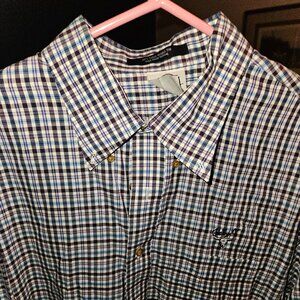 Dally O  Button Down Dress Shirt Long Sleeve